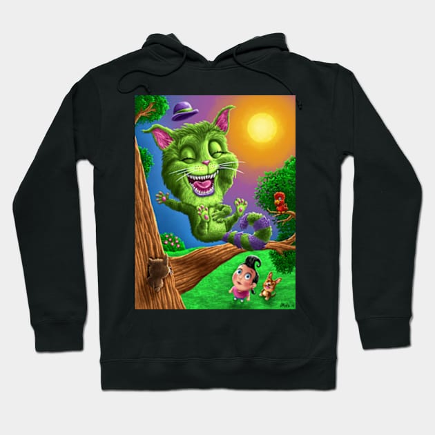 Crazy Cat Hoodie by Motzart